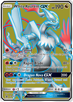 White Kyurem-GX — SM Black Star Promos