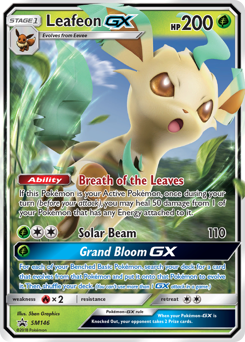 Leafeon-GX — SM Black Star Promos