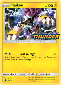 Raikou — SM Black Star Promos