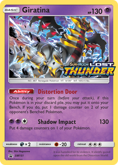 Giratina — SM Black Star Promos