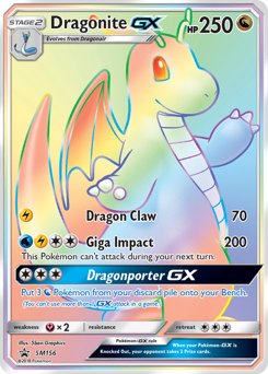 Dragonite-GX — SM Black Star Promos