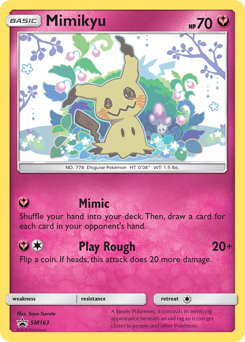 Mimikyu — SM Black Star Promos