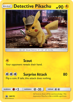 Detective Pikachu — SM Black Star Promos