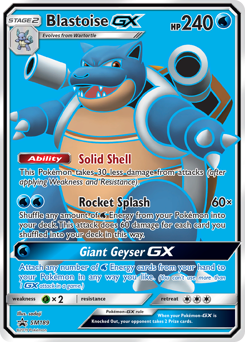 Blastoise-GX — SM Black Star Promos