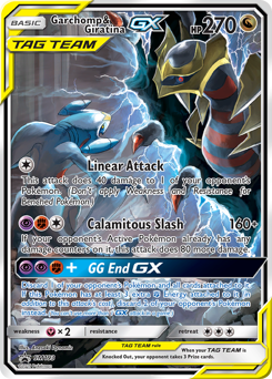 Garchomp & Giratina-GX — SM Black Star Promos