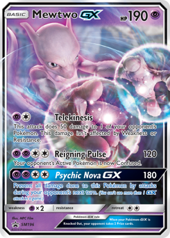 Mewtwo-GX — SM Black Star Promos