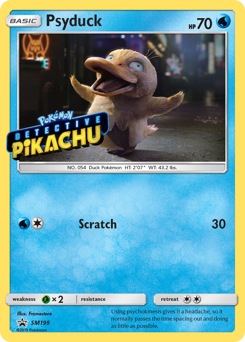 Psyduck — SM Black Star Promos