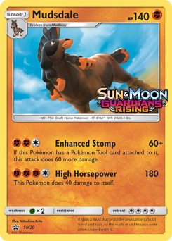 Mudsdale — SM Black Star Promos