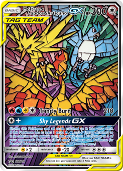 Moltres & Zapdos & Articuno-GX — SM Black Star Promos