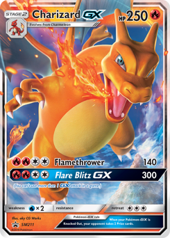 Charizard-GX — SM Black Star Promos