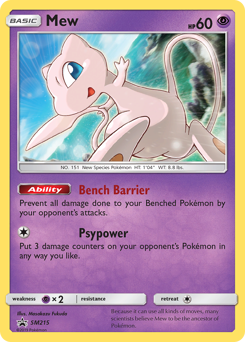 Mew — SM Black Star Promos