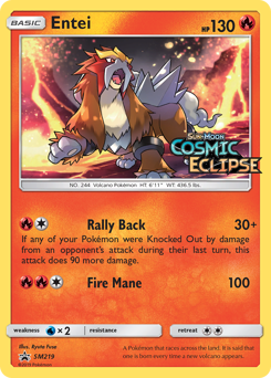 Entei — SM Black Star Promos