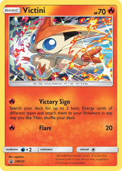 Victini — SM Black Star Promos
