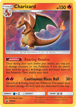 Charizard — SM Black Star Promos