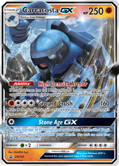 Carracosta-GX — SM Black Star Promos