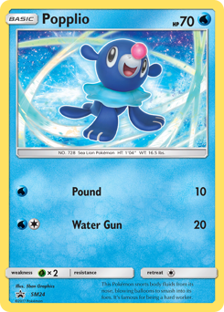 Popplio — SM Black Star Promos