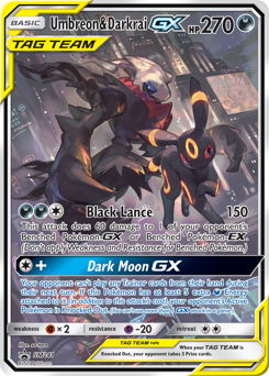 Umbreon & Darkrai-GX — SM Black Star Promos