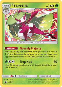 Tsareena — SM Black Star Promos