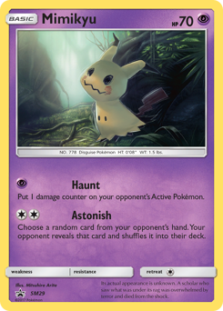 Mimikyu — SM Black Star Promos