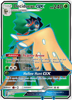 Decidueye-GX — SM Black Star Promos
