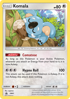 Komala — SM Black Star Promos
