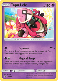 Tapu Lele — SM Black Star Promos