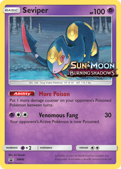 Seviper — SM Black Star Promos