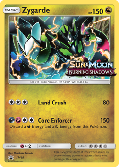 Zygarde — SM Black Star Promos