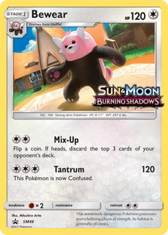 Bewear — SM Black Star Promos