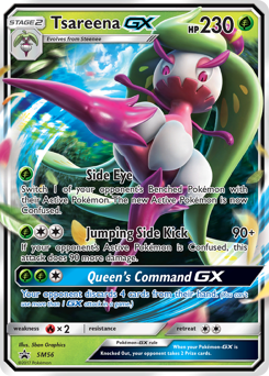 Tsareena-GX — SM Black Star Promos