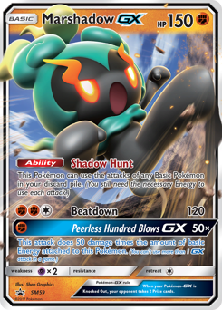 Marshadow-GX — SM Black Star Promos