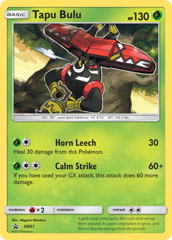 Tapu Bulu — SM Black Star Promos
