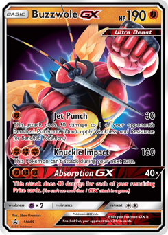 Buzzwole-GX — SM Black Star Promos
