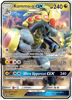 Kommo-o-GX — SM Black Star Promos