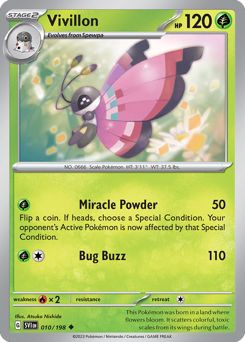 Vivillon — Scarlet & Violet