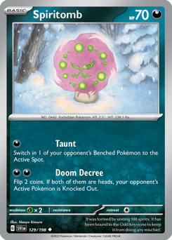 Spiritomb — Scarlet & Violet