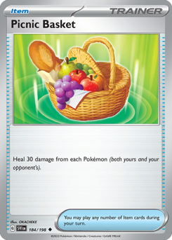 Picnic Basket — Scarlet & Violet