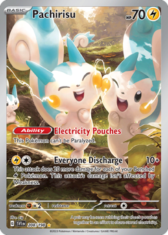 Pachirisu — Scarlet & Violet