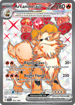 Arcanine ex — Scarlet & Violet