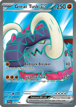 Great Tusk ex — Scarlet & Violet