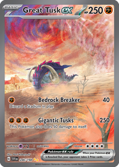 Great Tusk ex — Scarlet & Violet