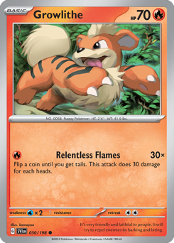 Growlithe — Scarlet & Violet