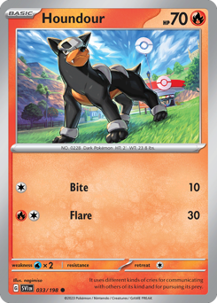 Houndour — Scarlet & Violet