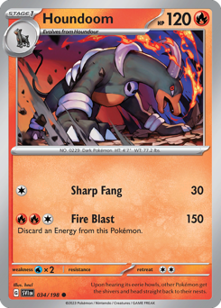 Houndoom — Scarlet & Violet