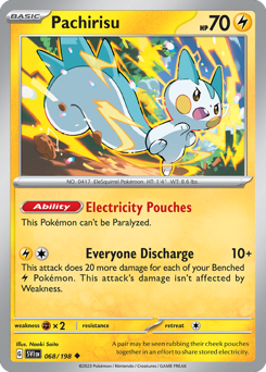 Pachirisu — Scarlet & Violet