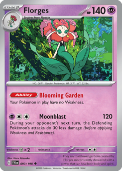 Florges — Scarlet & Violet