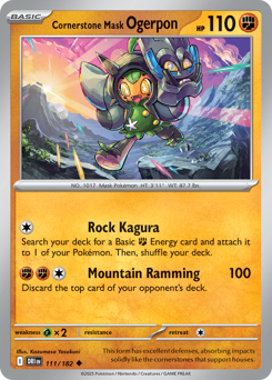 Cornerstone Mask Ogerpon — Destined Rivals