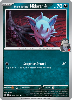 Team Rocket's Nidoran♀ — Destined Rivals