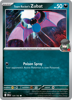 Team Rocket's Zubat — Destined Rivals