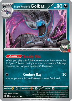 Team Rocket's Golbat — Destined Rivals
